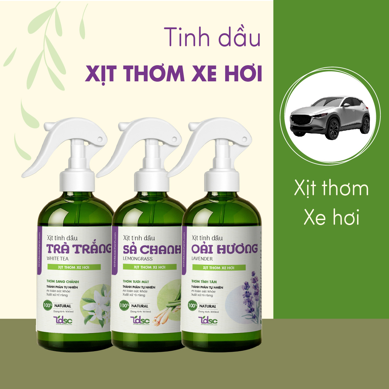 Xịt Thơm Xe Hơi