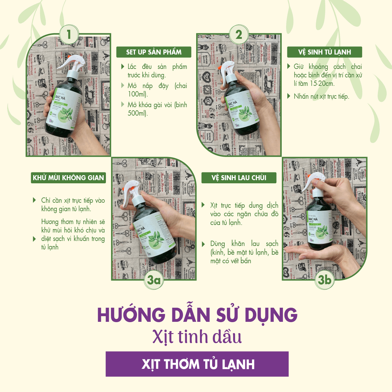 huong-dan-su-dung Hướng Dẫn Sử Dụng Xịt Thơm Vệ Sinh Tủ Lạnh