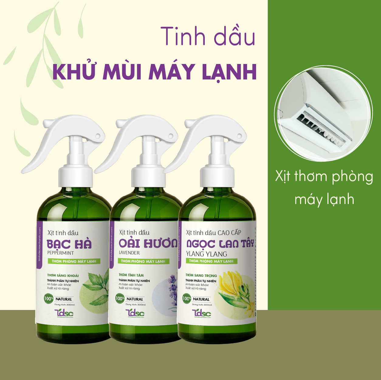 xịt thơm phòng máy lạnh