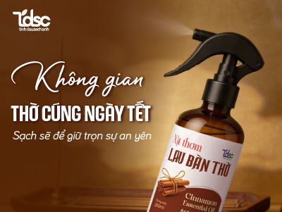 Không gian thờ cúng ngày Tết - sạch sẽ để giữ trọn sự an yên